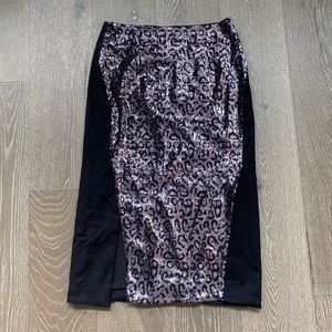 N12H First Row sequin skirt